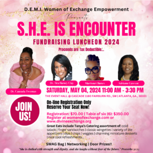 Silver Level – S.H.E. IS Encounter Sponsorship Package
