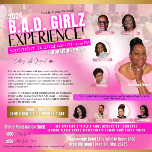 Golden Angel Level Sponsorship Package – B.A.D. GIRLZ Experience!