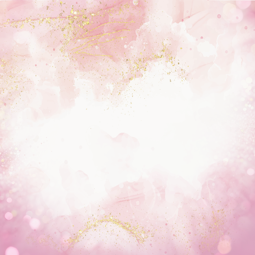 Pink gold watercolor