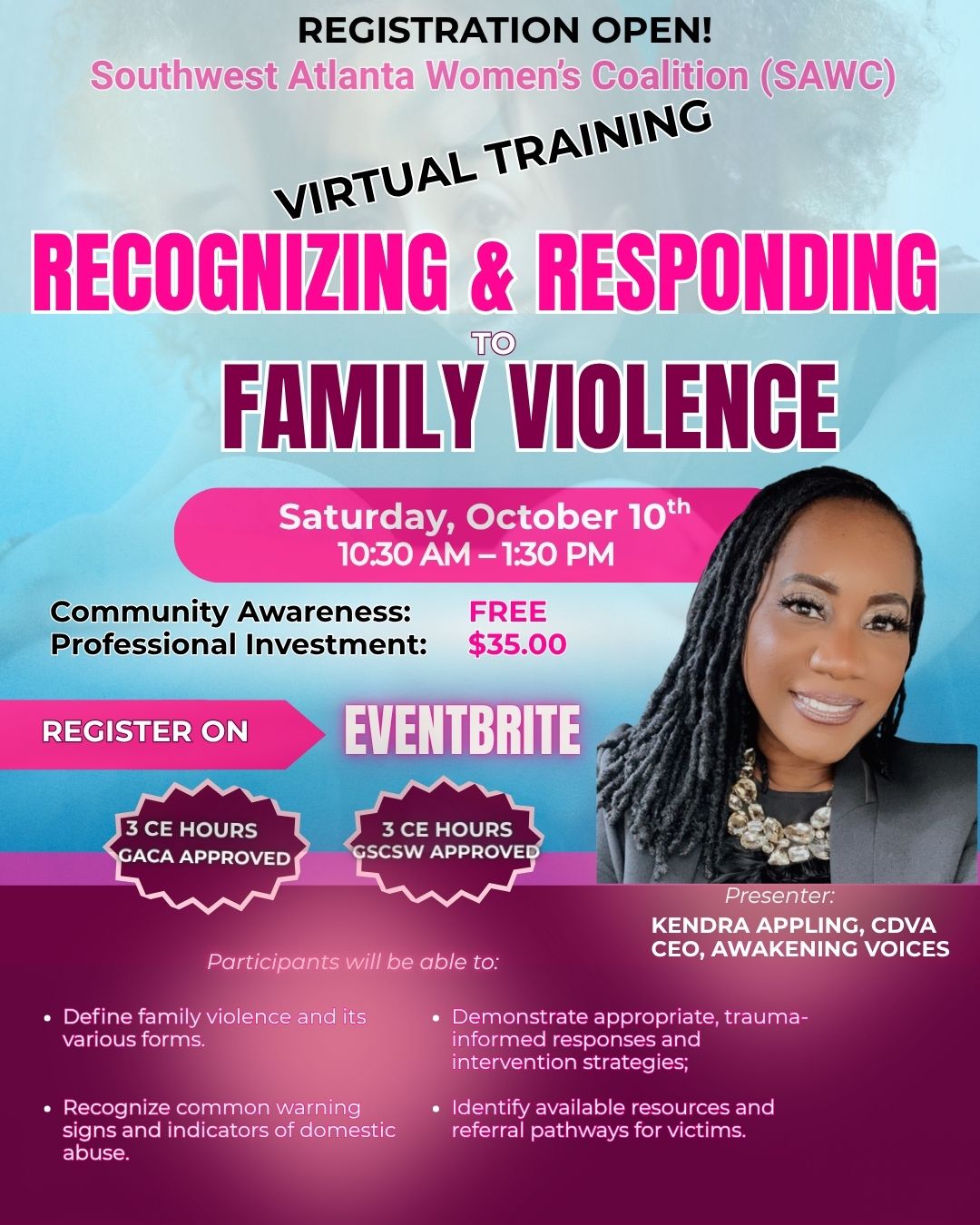 Recognizing & Responding to Family Violence