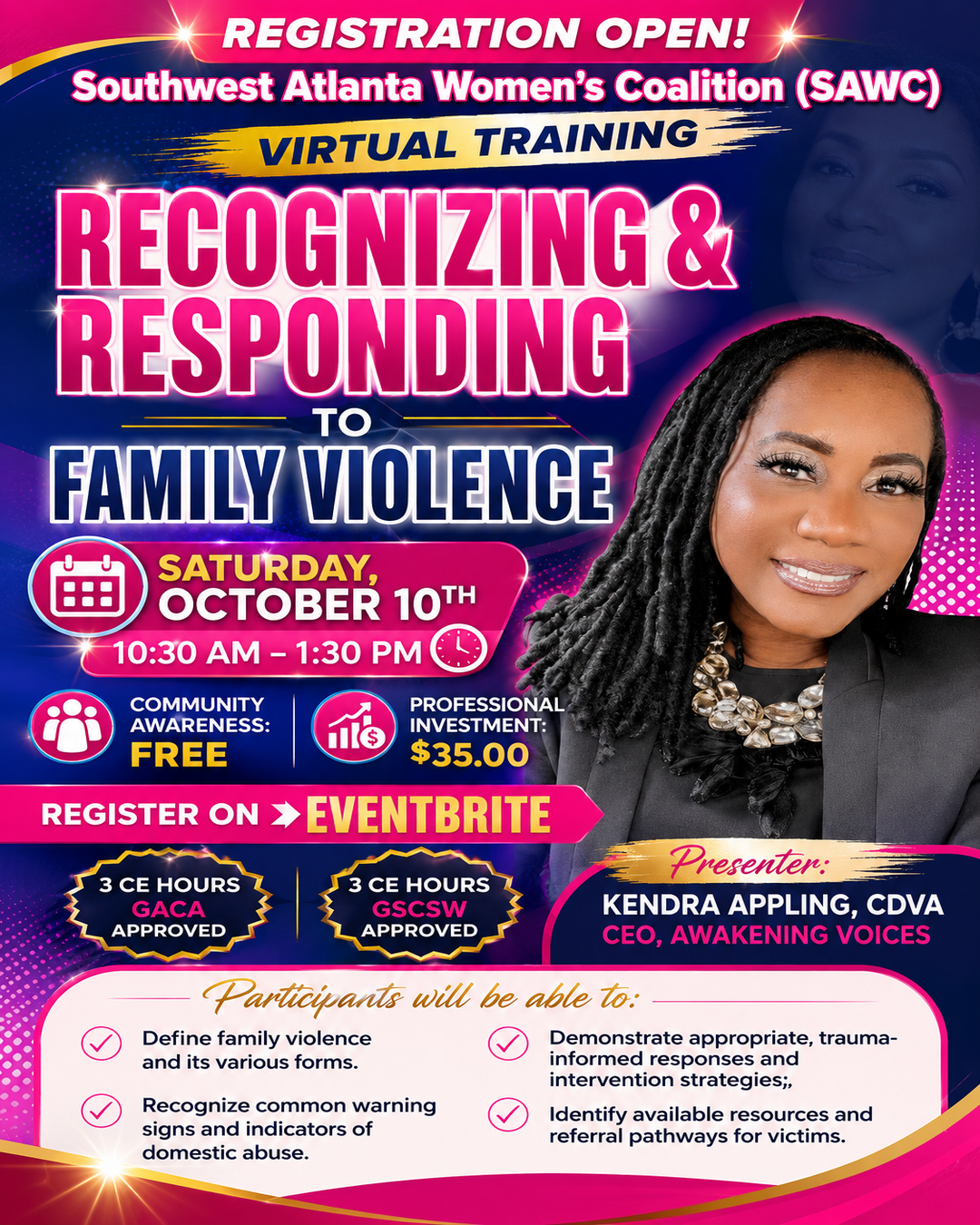 Recognizing & Responding to Family Violence